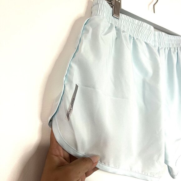 NEW Adidas Sky Blue Aeroready Running 3" Inseam Lightweight Shorts Size S - Picture 4 of 7